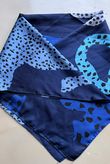 Dempsey Silky Blend Square Scarf Blues